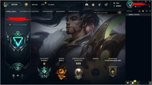 CONTA DO LOL PLATINA 1 TODAS AS SKINS ULTIMATE - League of Legends