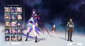 Conta INSANA de Honkai Star Rail Seele+Clara+Welt+Gepard - Honkai: Star Rail