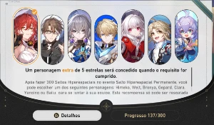 Conta INSANA de Honkai Star Rail Seele+Clara+Welt+Gepard - Honkai: Star Rail
