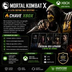 Mortal Kombat X 🔥 Chave Xbox - Outros