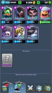 Vendo conta de Clash Royale