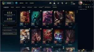 Conta League Of Legends lvl 306 871 skins! LOL