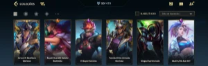 Conta de Wild Rift Antiga e Com Muitas Skins - League of Legends: Wild Rift LOL WR