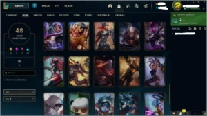 CONTA BOA PRA SMUFAR - League of Legends LOL