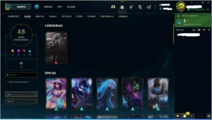 CONTA BOA PRA SMUFAR - League of Legends LOL