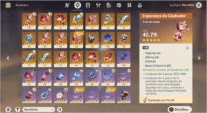 Genshim Impact Ar44 + Qiqi + 10290 Gemas + 5 Destino - Genshin Impact