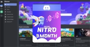 NITRO DISCORD 3 MESES + IMPULSOS + ENVIO AUTOMATICO