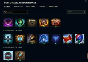 Conta de LoL plat, não terminou md10, desde 2011 a conta - League of Legends