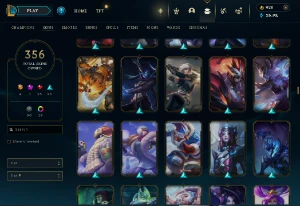 Conta Lol Full Acesso - 356 Skins - Todos Campeões - Chromas - League of Legends