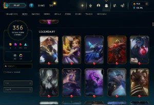 Conta Lol Full Acesso - 356 Skins - Todos Campeões - Chromas - League of Legends