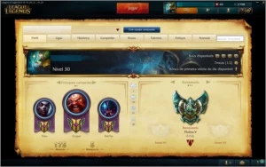 VENDO CONTA DE LOL PLATINA + de 50 SKINS - League of Legends