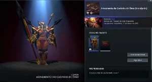 Armamento do Cadinho de Onix - DOTA 2