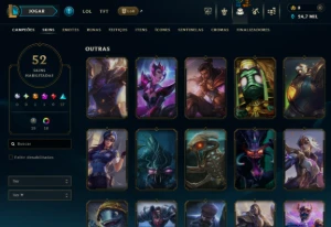 League Of Legends Conta Platina LOL