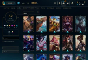 League Of Legends Conta Platina LOL