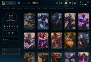 League Of Legends Conta Platina LOL