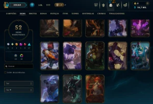 League Of Legends Conta Platina LOL