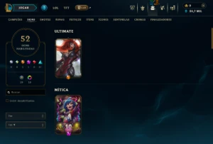 League Of Legends Conta Platina LOL