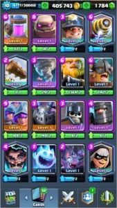 Conta Clash Royale NV 10
