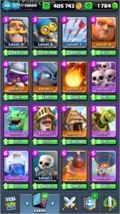 Conta Clash Royale NV 10