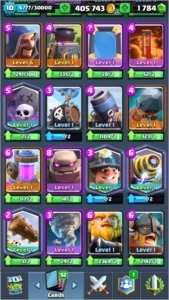 Conta Clash Royale NV 10