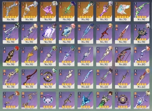Genshin Account - 28X5 Preço negociável BOAS BUILDS - Genshin Impact