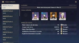 Genshin Account - 28X5 Preço negociável BOAS BUILDS - Genshin Impact