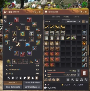 Conta Black Desert 693Gs + Lifeskills