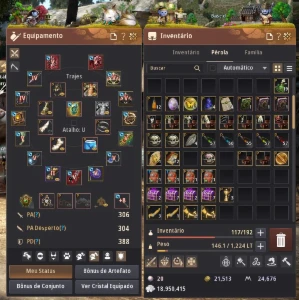 Conta Black Desert 693Gs + Lifeskills