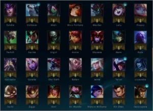 Conta bronze 4 130 champ 73 skins, desde a season 3 - League of Legends LOL