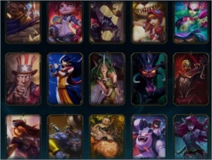 Conta bronze 4 130 champ 73 skins, desde a season 3 - League of Legends LOL