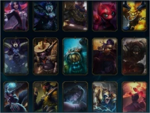 Conta bronze 4 130 champ 73 skins, desde a season 3 - League of Legends LOL