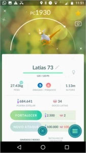 Conta de Pokemon Go . 100% segura. - Pokémon