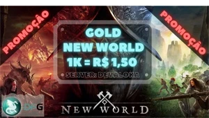1K GOLD NEW WORLD - SERVIDOR DEVALOKA
