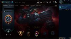 Conta Lv.93 (53 campeões/29 skins/49 ícones) Gold 2 H2 - League of Legends LOL