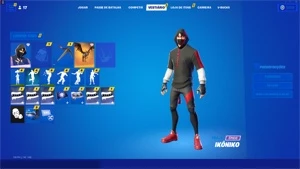 Conta Fortnite Season 2 completa e Ikonik, 172 skins.