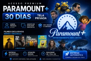Paramount Premium 30 Dias | Tela Privada | + Menor Preço - Assinaturas e Premium