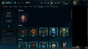 Conta Lol Lv 660 - 5 Skins Ultimates - 9 Skin Vitoriosas - 7 - League of Legends