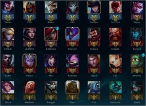 Conta de League of legends LOL