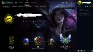 CONTA D4 SMURF - League of Legends LOL