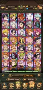 Sell my account nanatsu no taizai mobile global