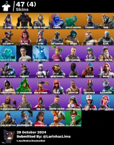 Conta Fortnite (Skin Glow / Justice Orange) - Epic Games