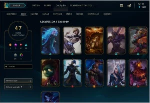 Conta Platina 1 na Solo/Duo, Platina 4 Flex, conta antiga - League of Legends LOL