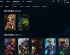 Conta d4 LOL - League of Legends