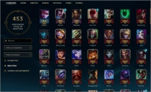 Conta lol, p1,119 campeões, yasuo nighbringer, gragas noel - League of Legends