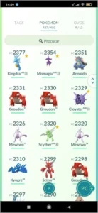 Conta Pokemon GO LV 32 MUITOS 100% - Pokémon