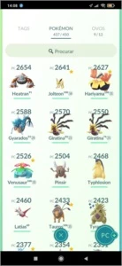 Conta Pokemon GO LV 32 MUITOS 100% - Pokémon
