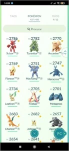 Conta Pokemon GO LV 32 MUITOS 100% - Pokémon