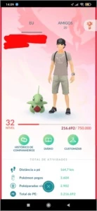 Conta Pokemon GO LV 32 MUITOS 100% - Pokémon