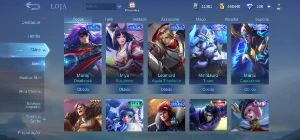Conta Mobile Legends 415 Skins