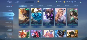 Conta Mobile Legends 415 Skins
